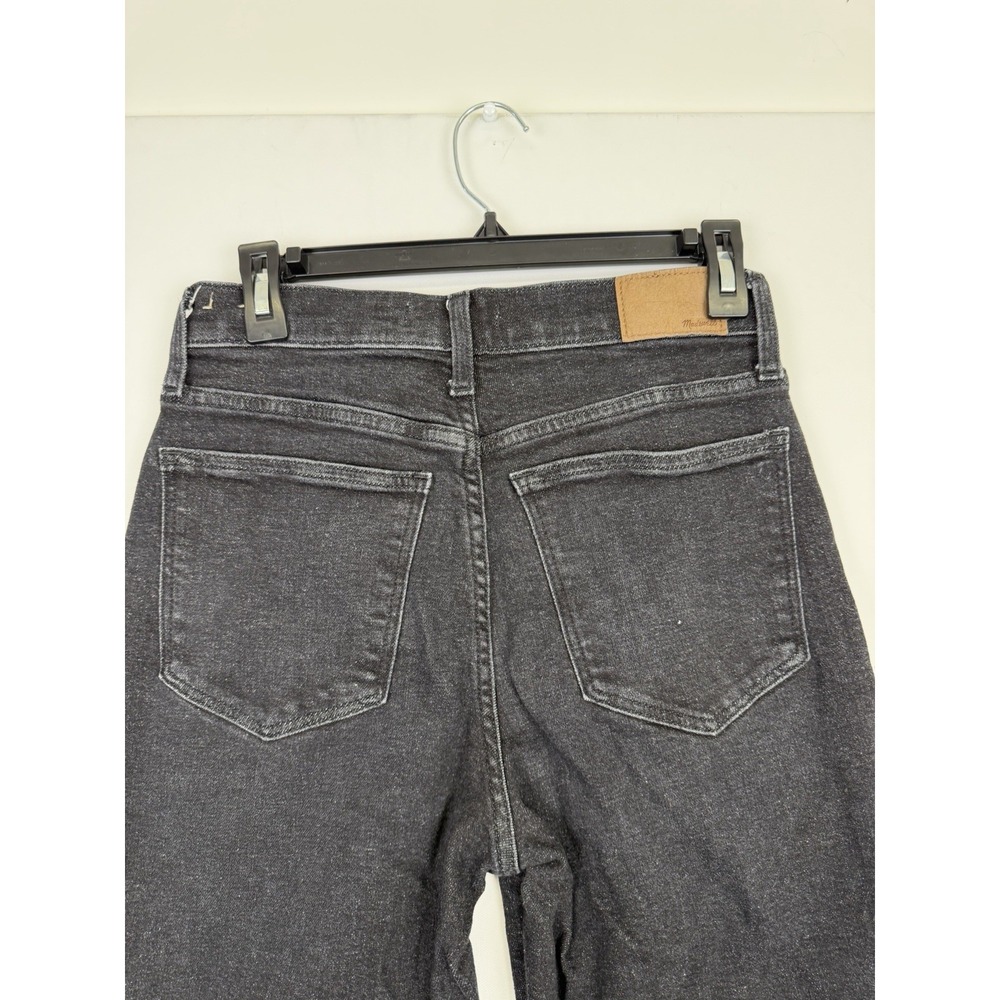 women's Madewell jeans Black 'The Momjean' Size 26 - Picture 7 of 10